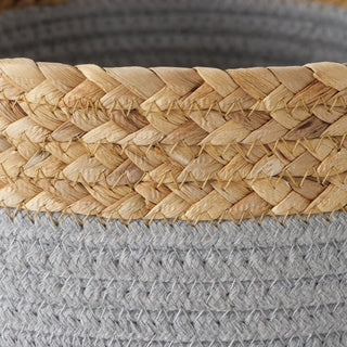 3-teiliges Körbe-Set "Len" rund, 2 Farben - Casavea GbR