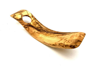 Weinflaschenhalter "Welle" aus Olivenholz - Casavea GbR