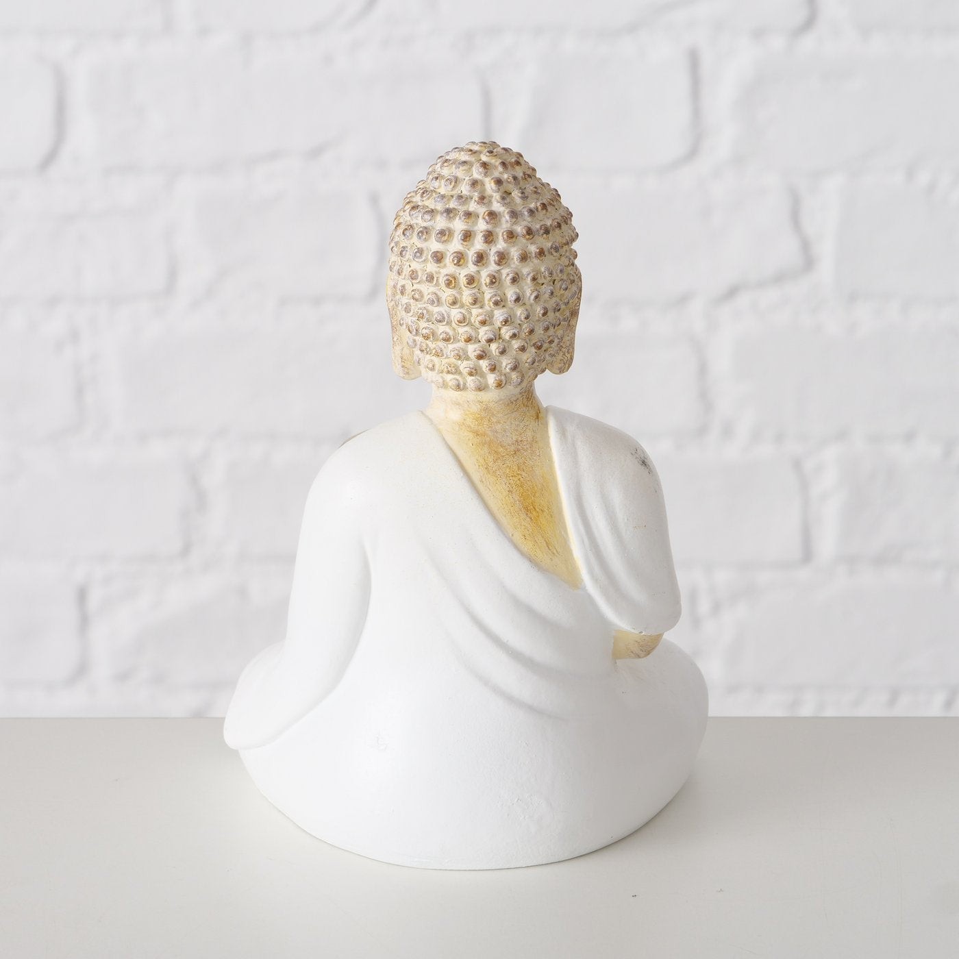 Deko-Teelichthalter „Jamory“ – Handbemalt, Buddha-Design - Casavea GbR