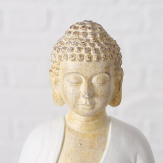 Deko-Teelichthalter „Jamory“ – Handbemalt, Buddha-Design - Casavea GbR