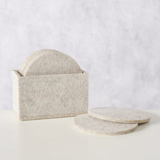 Handgefertigte Untersetzer aus Textil für Gläser Tassen oder kleine Schalen