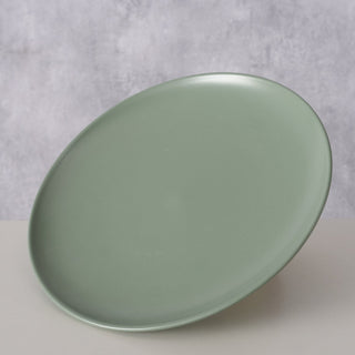Keramikteller pastell grün für Frühstück oder Kuchen