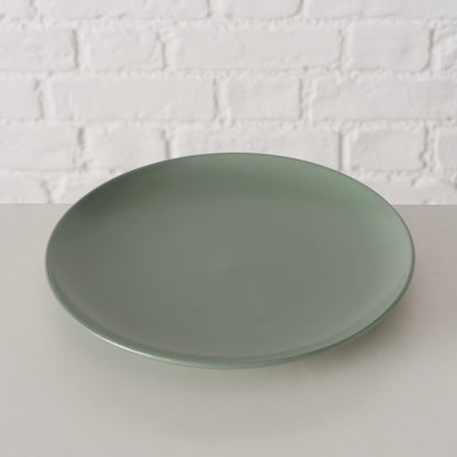Teller Pastell Beige/Grün Ø 20,5 cm - Casavea GbR