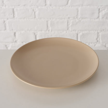 Teller Pastell Beige/Grün Ø 20,5 cm - Casavea GbR