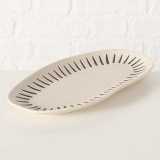 Teller "Kenia" oval 27 cm - Casavea GbR