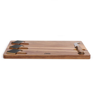 Käseplatte aus Akazienholz - Casavea GbR