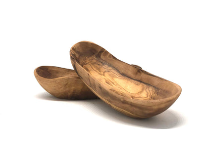 Snack-Schale rustikal aus Olivenholz (ca. 12 – 14 cm) - Casavea GbR