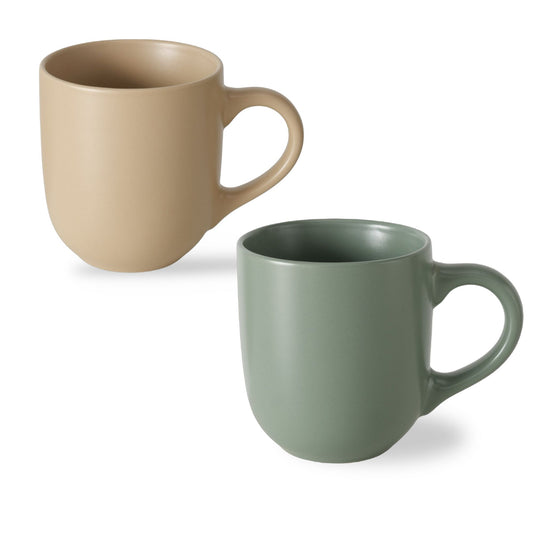 Becher Pastell Beige/Grün 300 ml - Casavea GbR