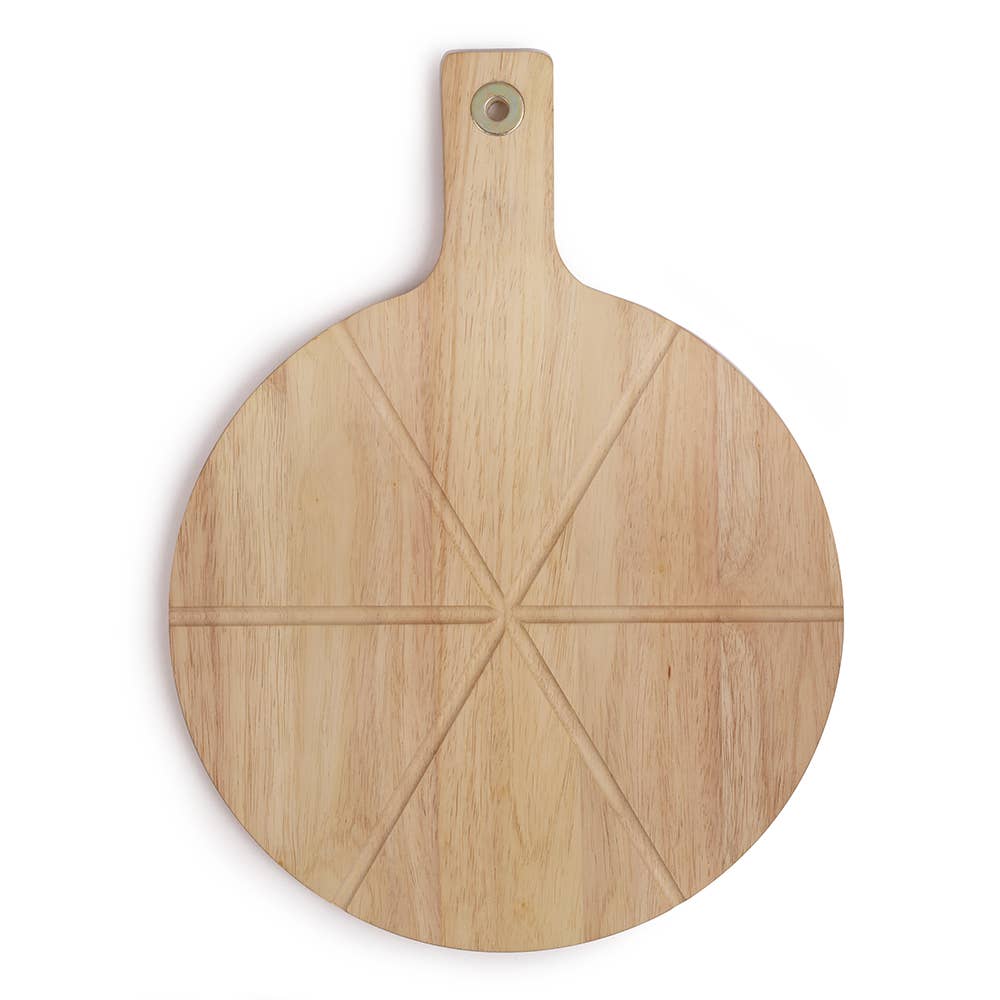 Pizza-Set (Pizzabrett mit Pizzaschneider) - Casavea GbR
