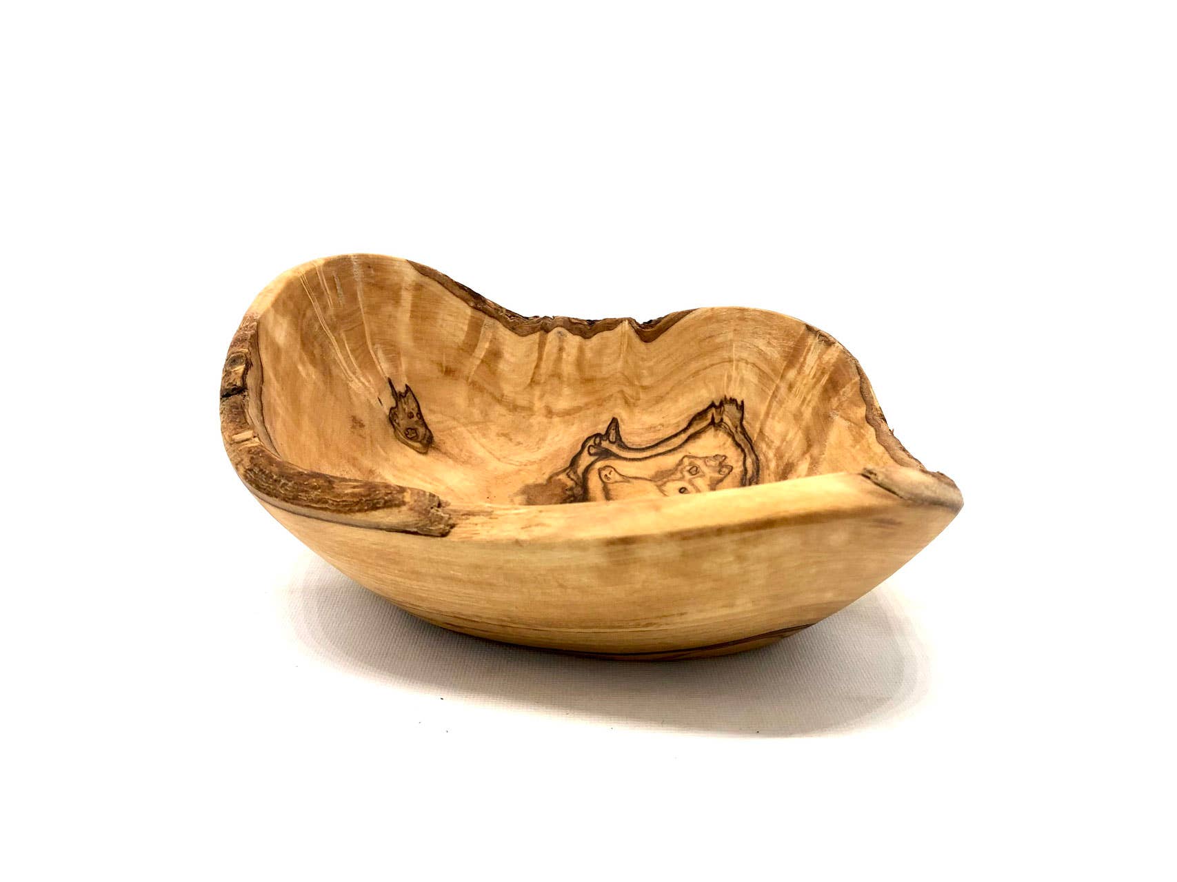 Schale rustikal 9 – 11 cm Olivenholz - Casavea GbR