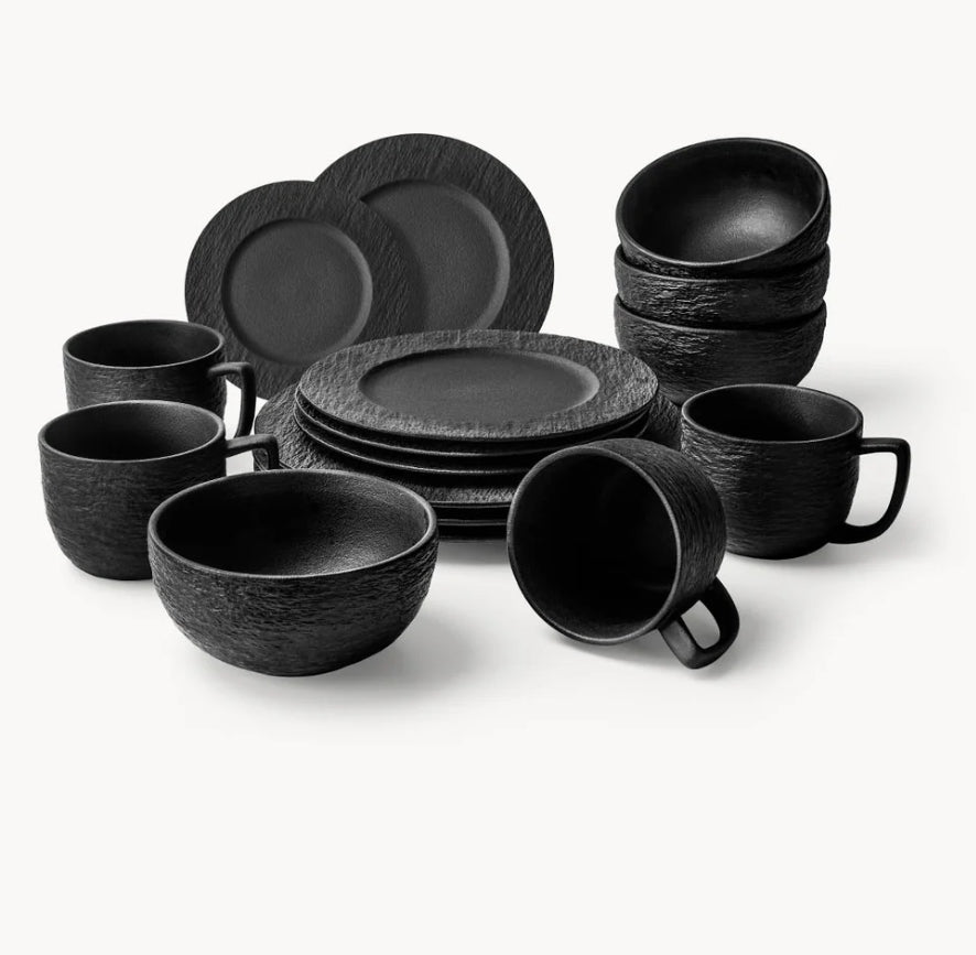 Miamio Geschirrset 16-teilig Tassen Teller Schalen 